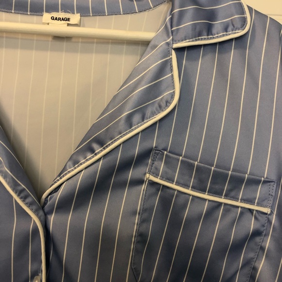 Matching Pyjama Set (Blue and White) - Picture 2 of 5